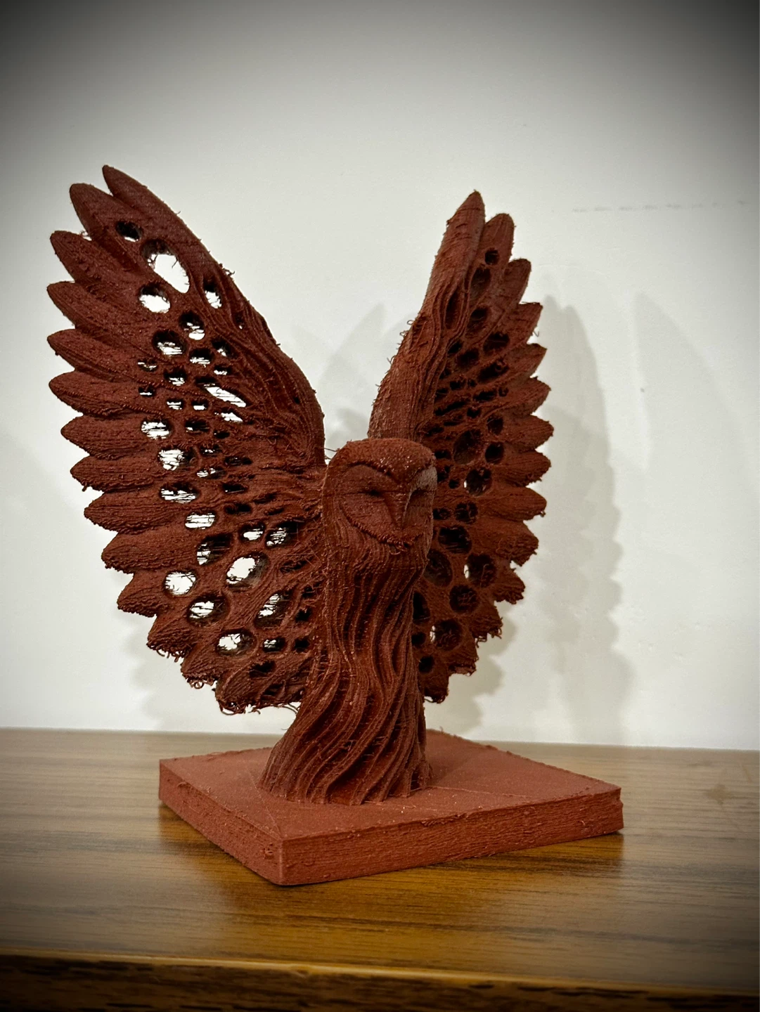Unique Owl Sculpture Decor