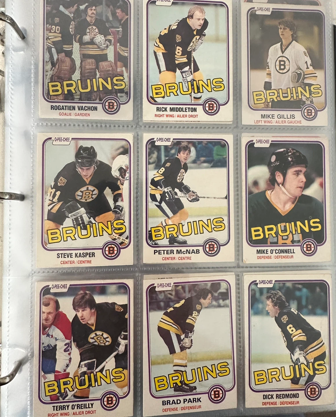 1981/82 O-Pee-Chee Hockey Card Set (359/396 cards)