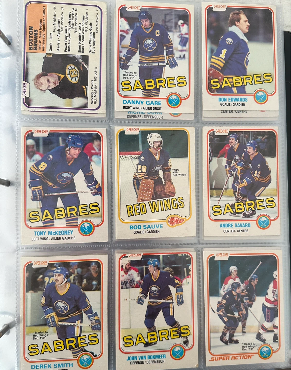 1981/82 O-Pee-Chee Hockey Card Set (359/396 cards) - photo 3