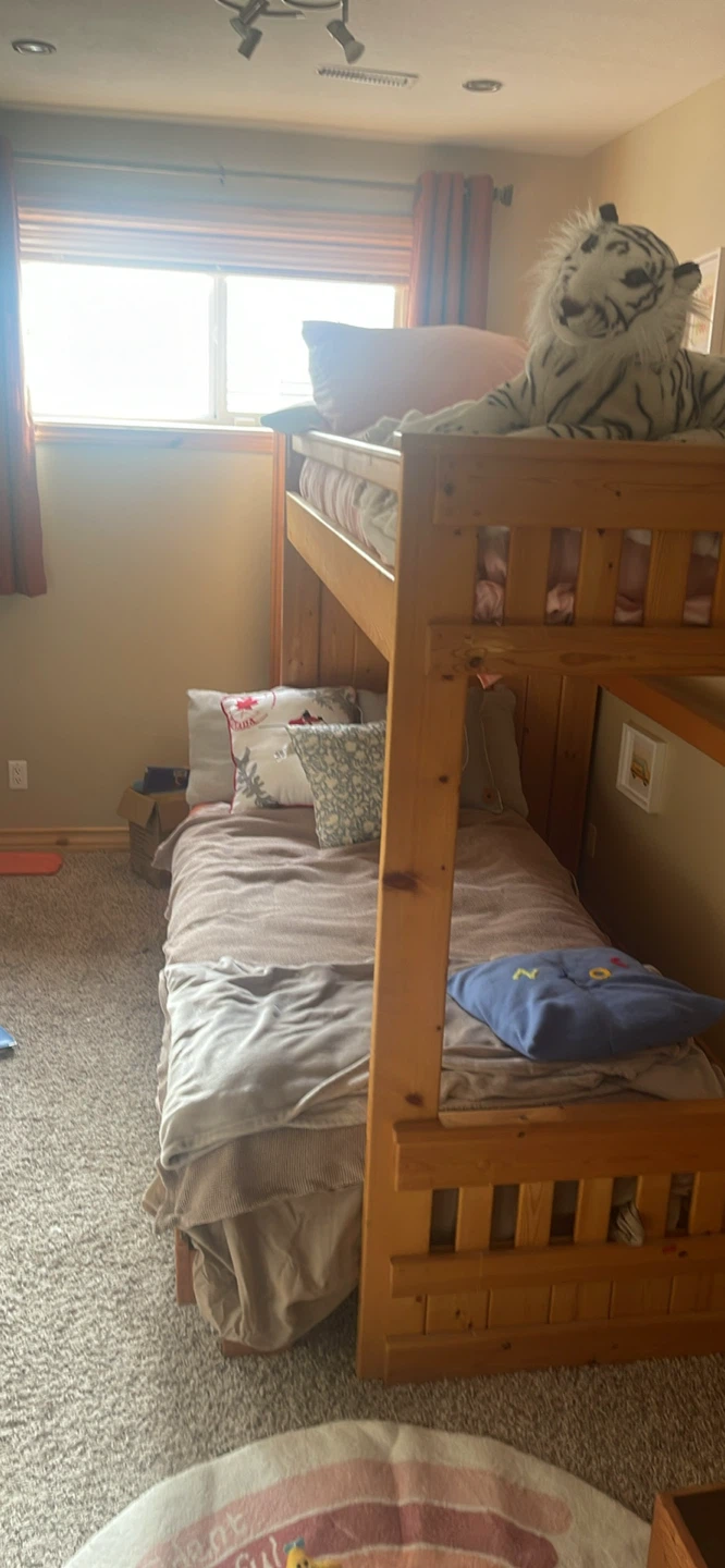 Handmade solid wood bunk beds - photo 4