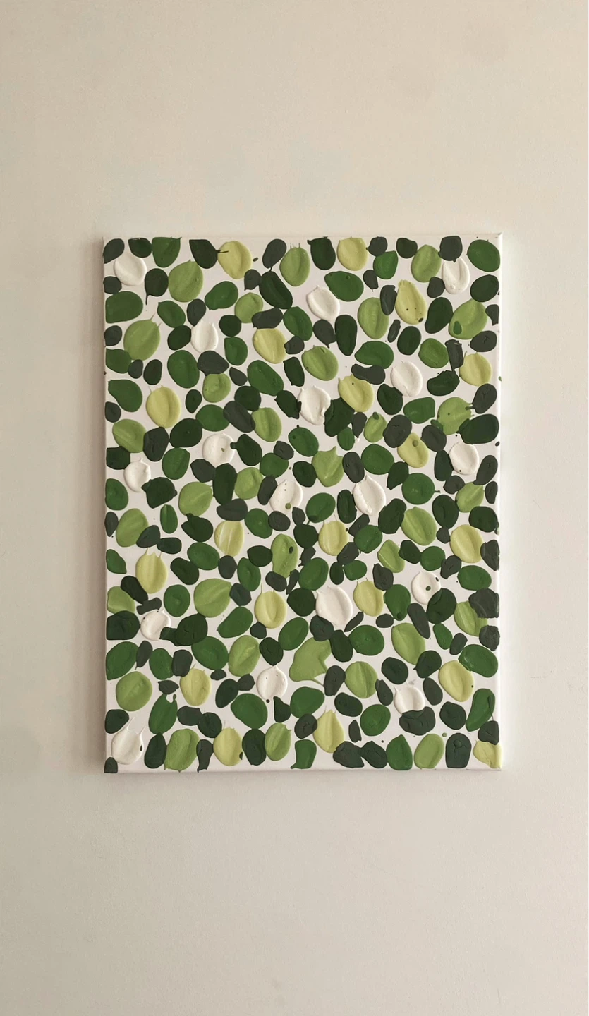 100% Handmade Original Textured Canvas Art (16x20) - photo 2