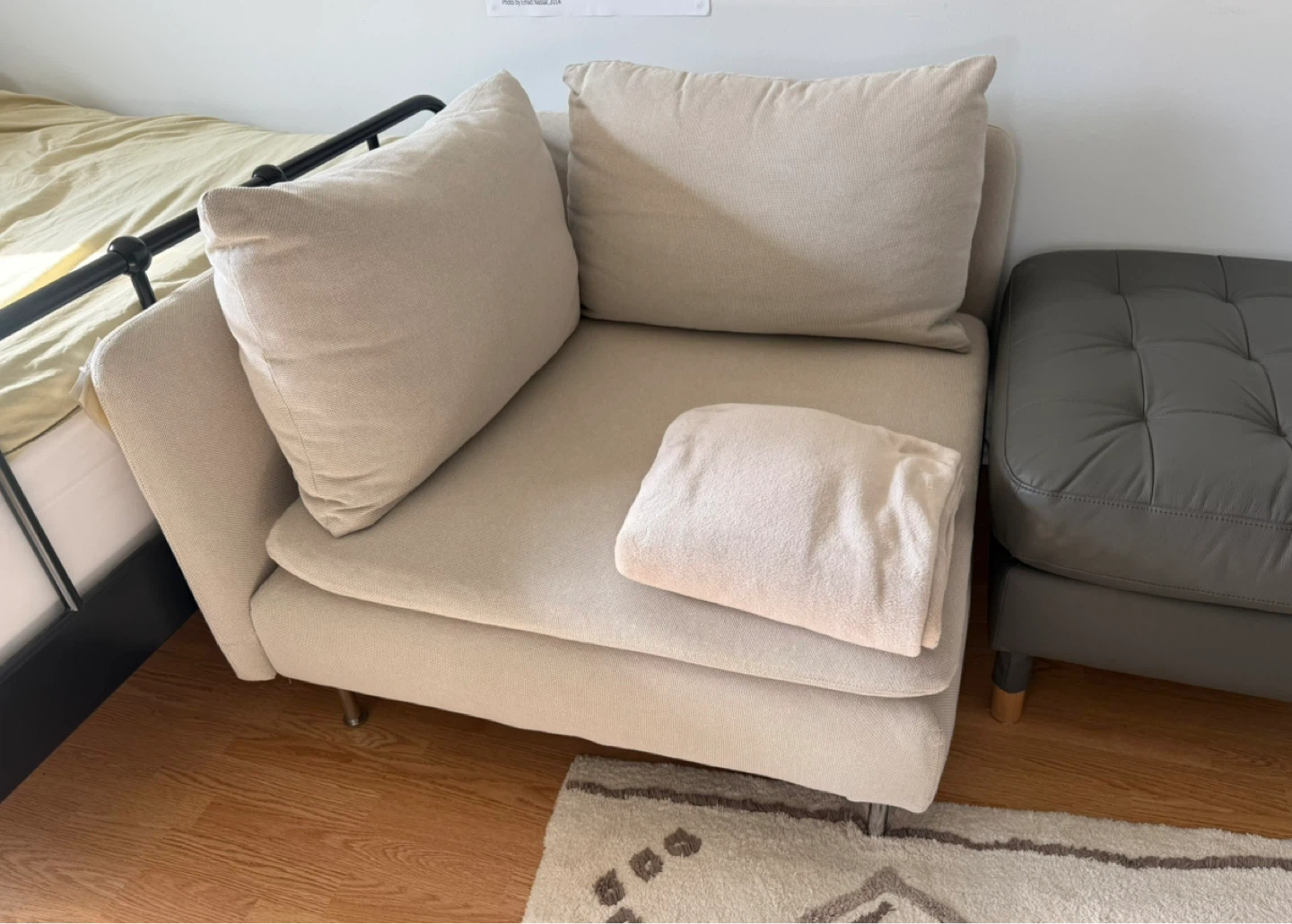 IKEA SÖDERHAMN Corner Section Sofa Chair (Discontinued Colour) - photo 3