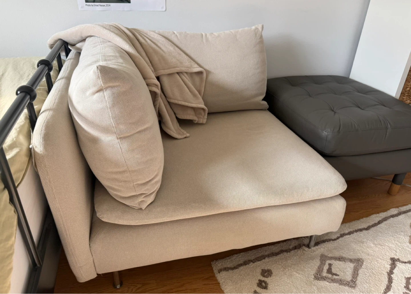 IKEA SÖDERHAMN Corner Section Sofa Chair (Discontinued Colour) - photo 2