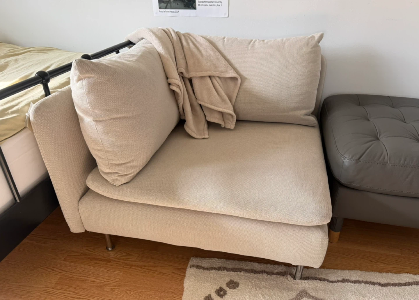 IKEA SÖDERHAMN Corner Section Sofa Chair (Discontinued Colour)