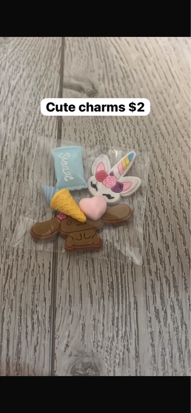 Variety pack of squishy toys, charms, and erasers - photo 3