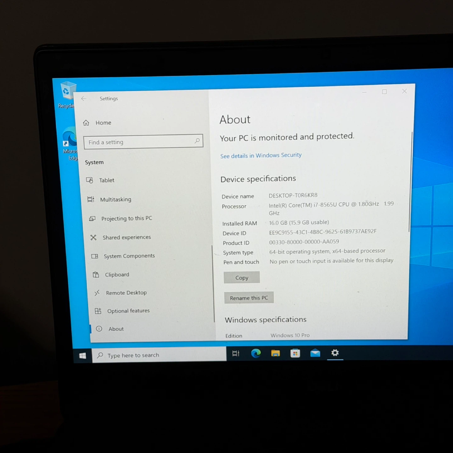 Dell Latitude 3400 [Intel i7- 16GB RAM] - GOOD CONDITION - photo 3