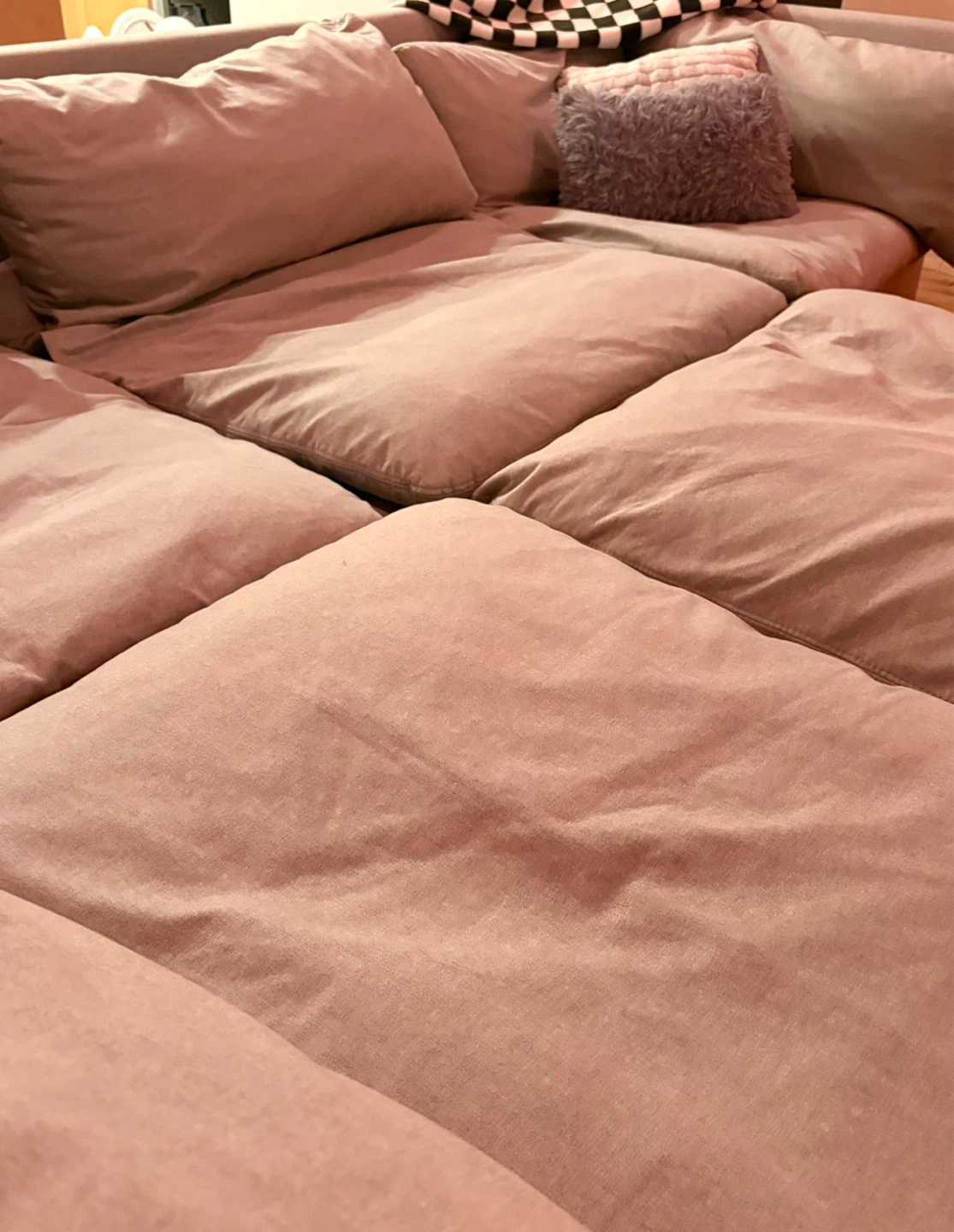 Grey Costco Sectional Sofa - photo 4