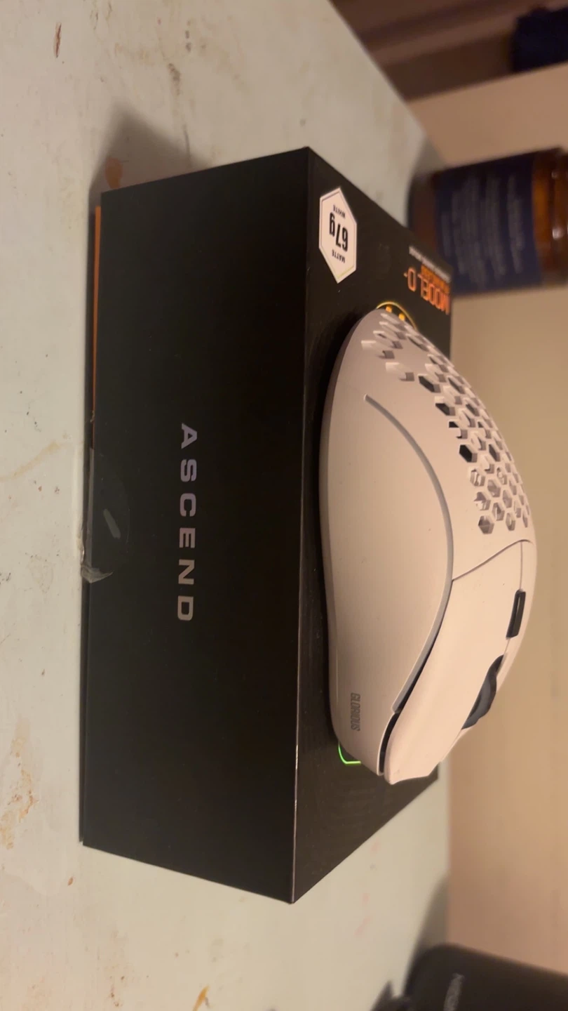 Glorious Model D Wireless Gaming Mouse - White