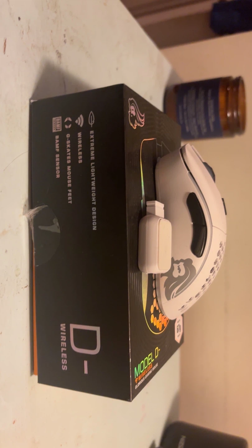 Glorious Model D Wireless Gaming Mouse - White - photo 3