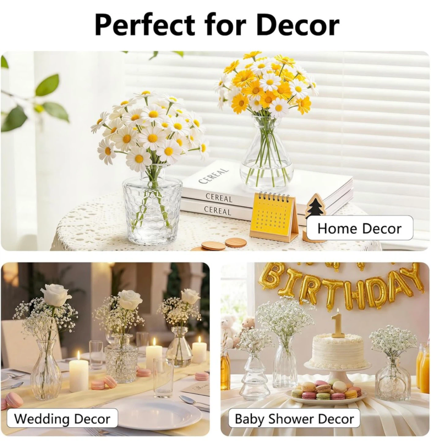New Clear Mini Bud Vases Set of 12 - photo 3