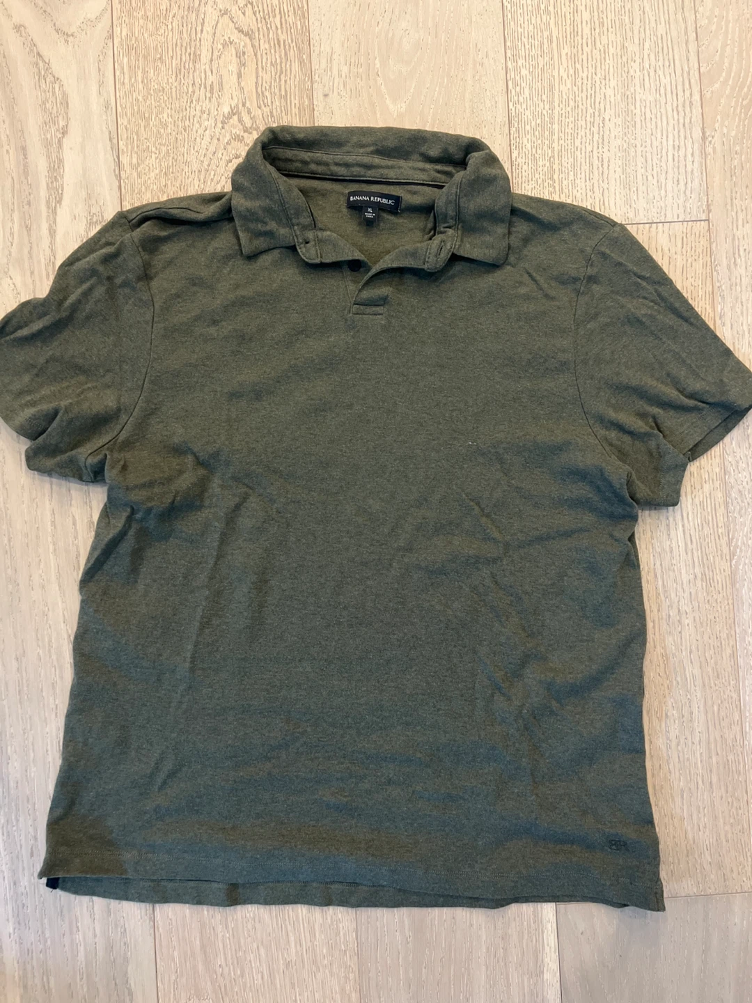 Banana Republic Men's XL Green Polo Shirt