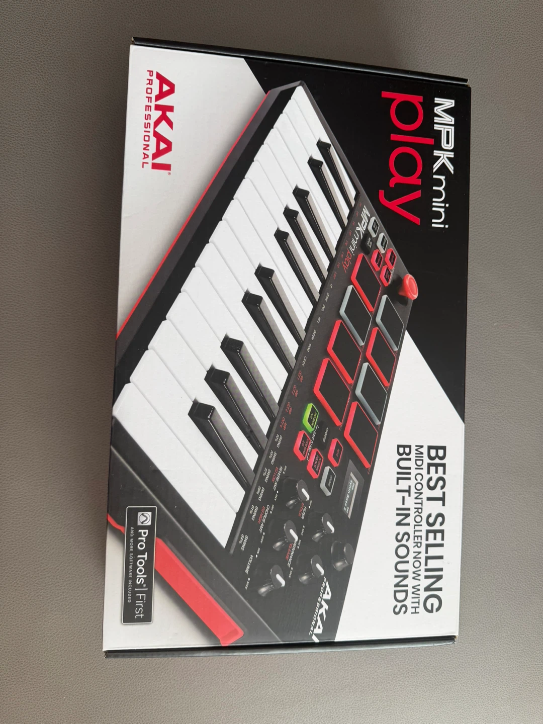 AKAI MPK Mini Play MIDI Controller with Built-in Sounds