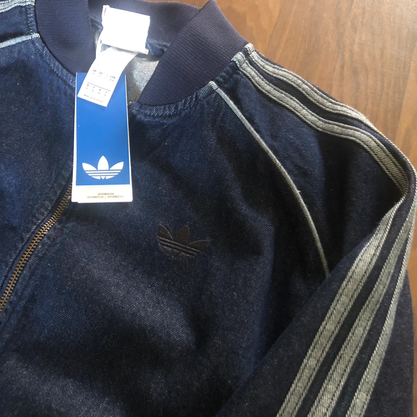 Adidas Denim Jacket (Men Medium) - photo 2
