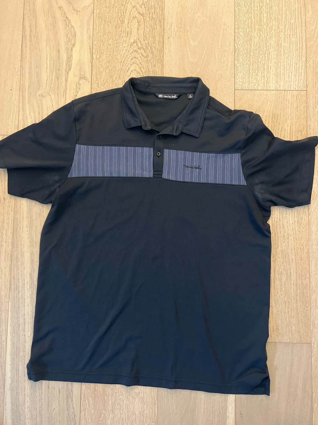 Travis Mathew Golf Polo Shirt - Black