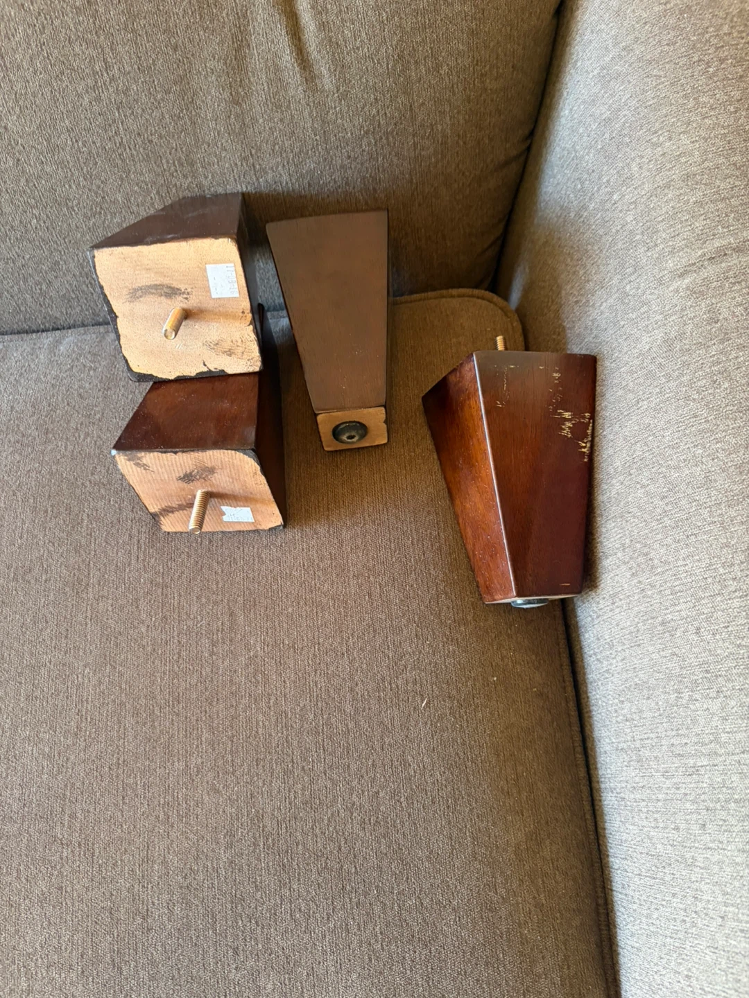 Beige Lazy Boy Sofa - photo 2