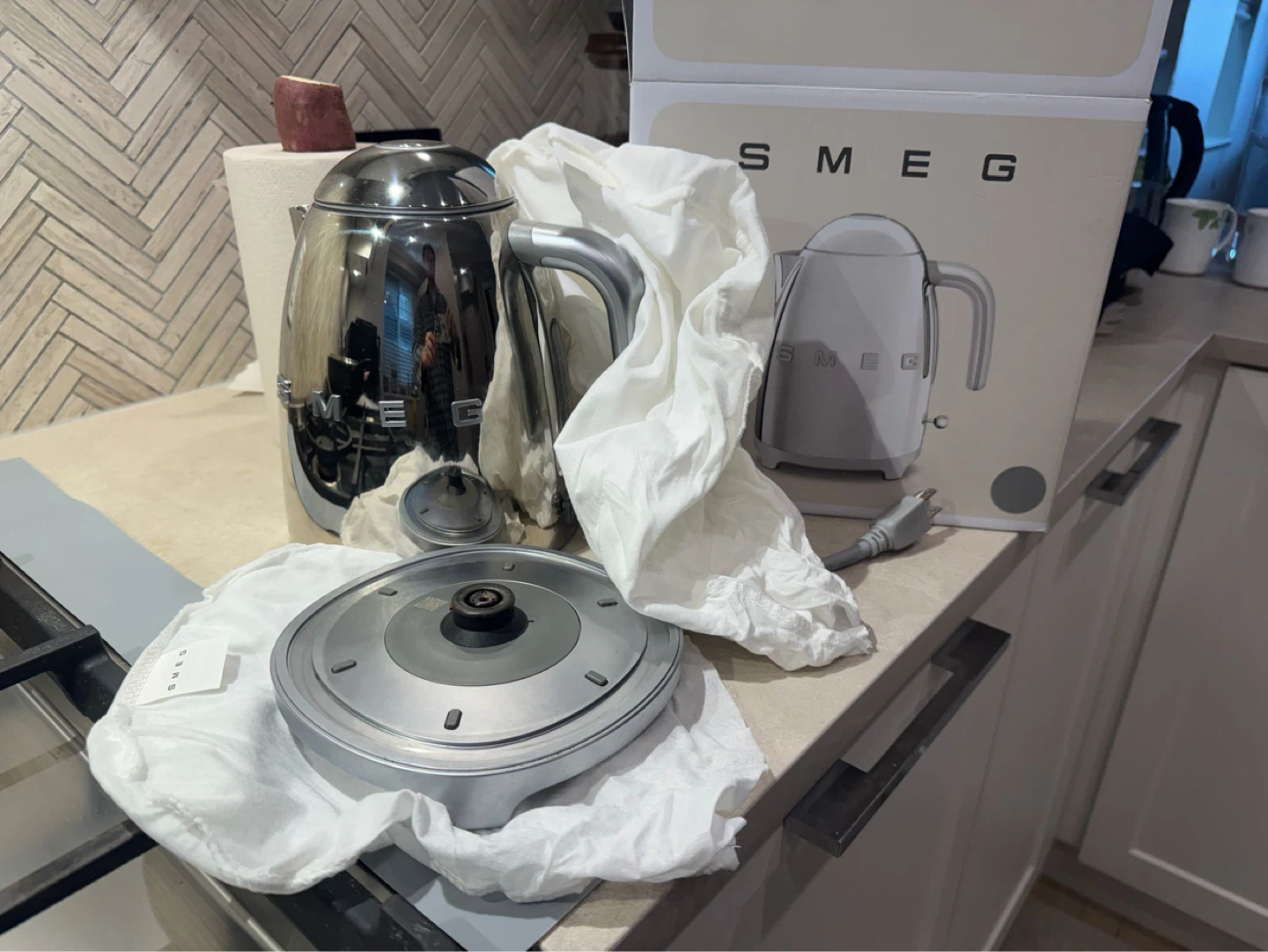 SMEG Kettle - Silver - photo 2