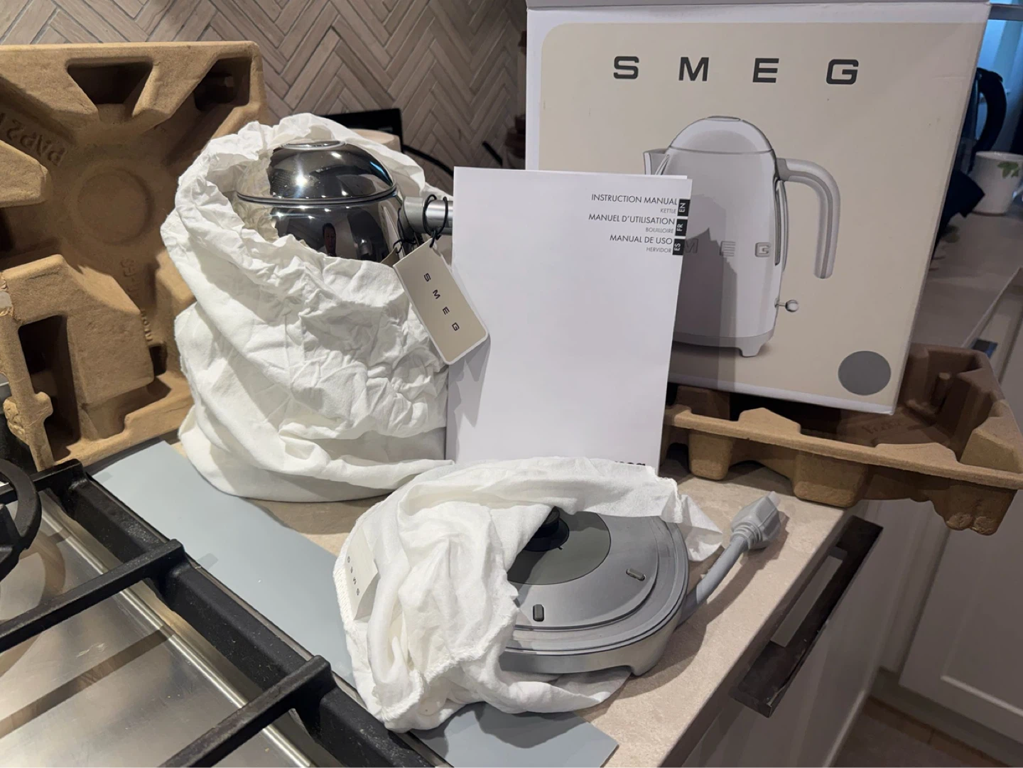 SMEG Kettle - Silver