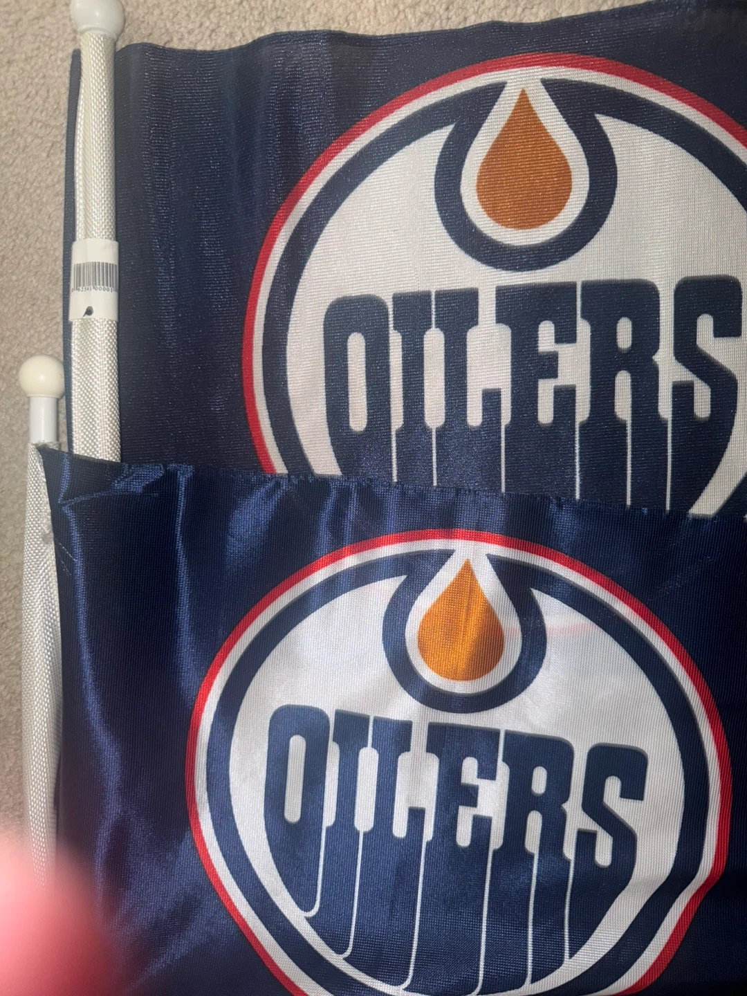 Edmonton Oilers NHL Heavy Duty Car Flag - photo 3