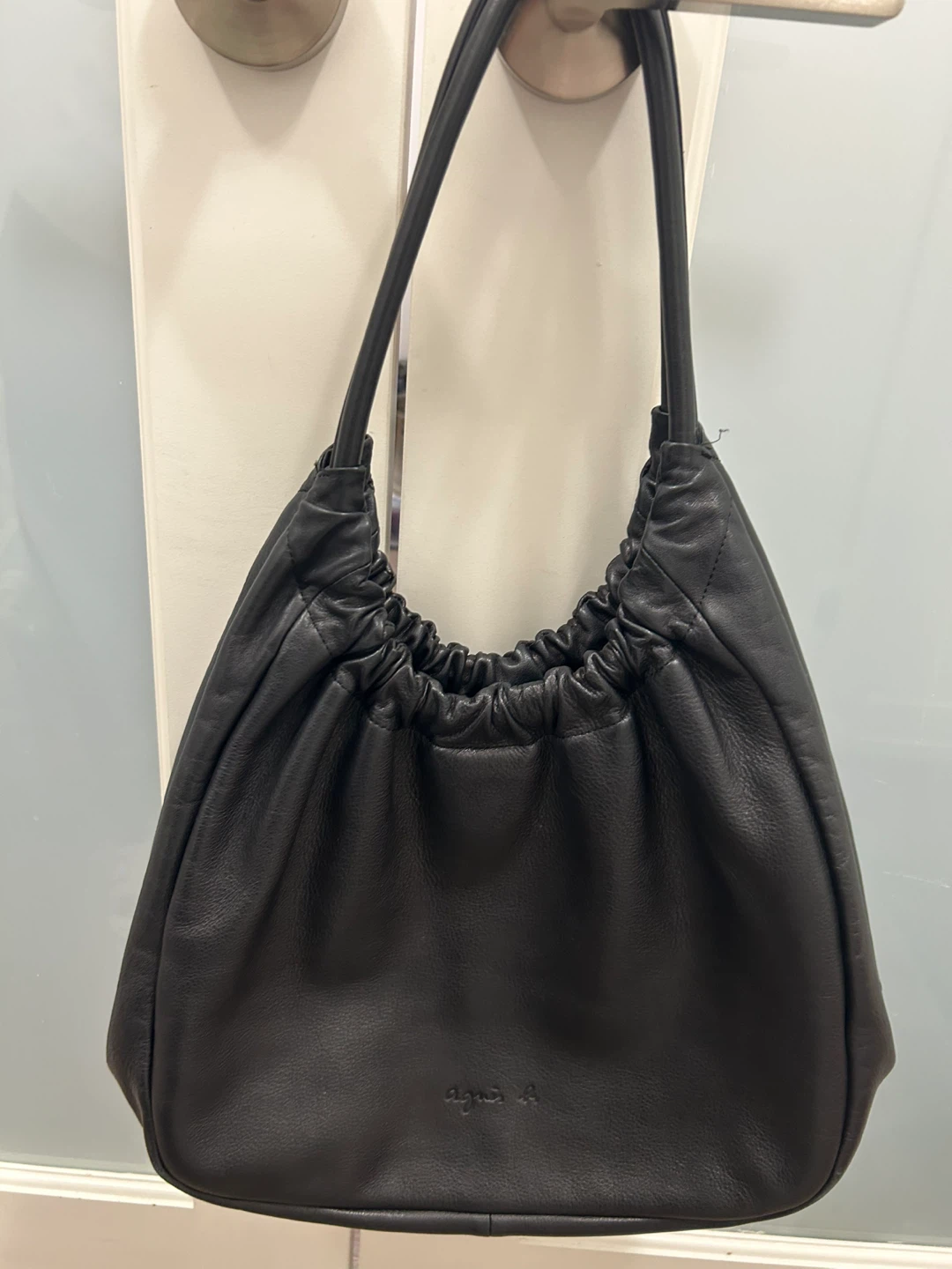Agnès b. Sheep skin Leather Bag - photo 2