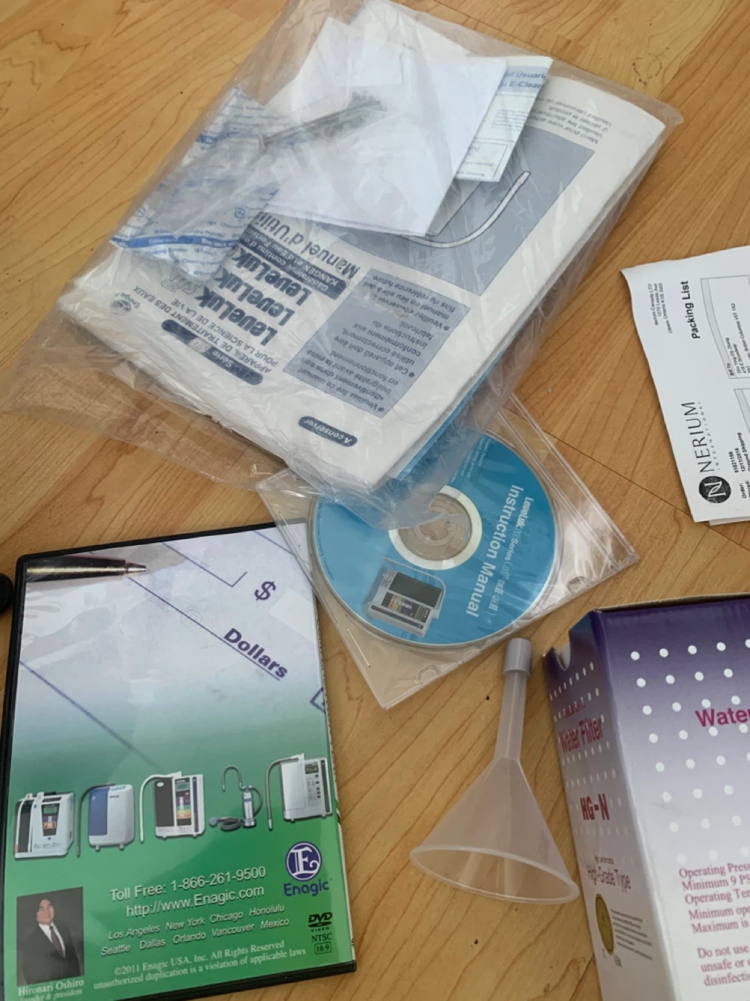 Enagic LeveLuk HG-N Water Filter - photo 5