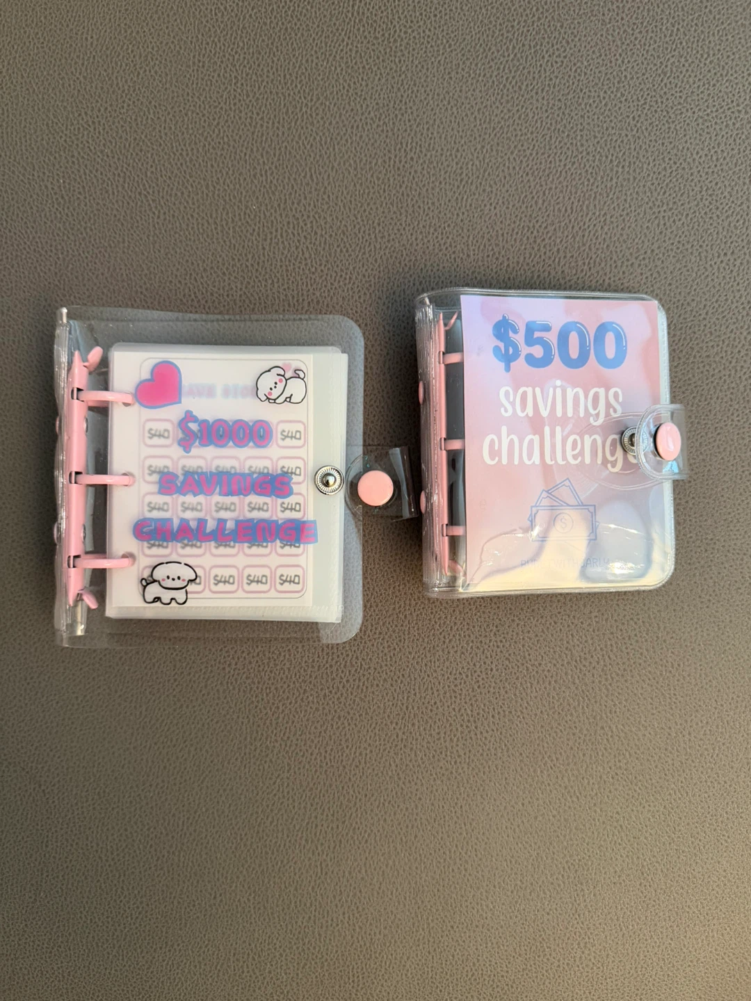 Savings Challenge Mini Binder ($500 and $1000)