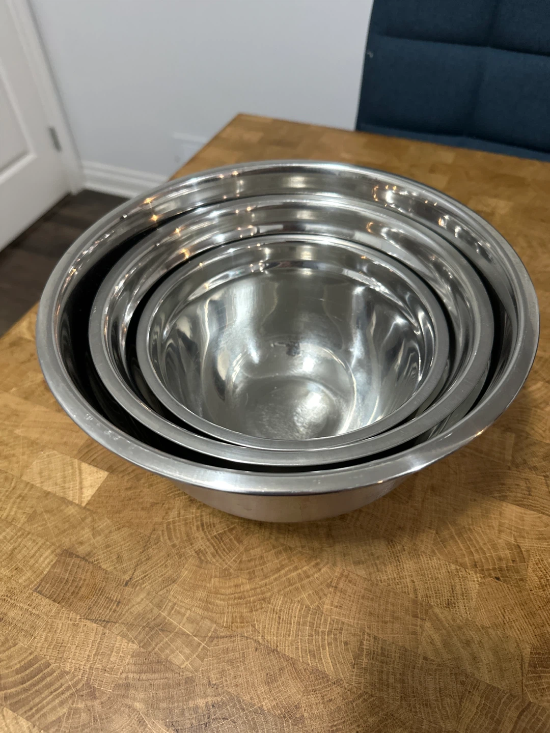 Stainless Steel Mixing Bowls Set - photo 2