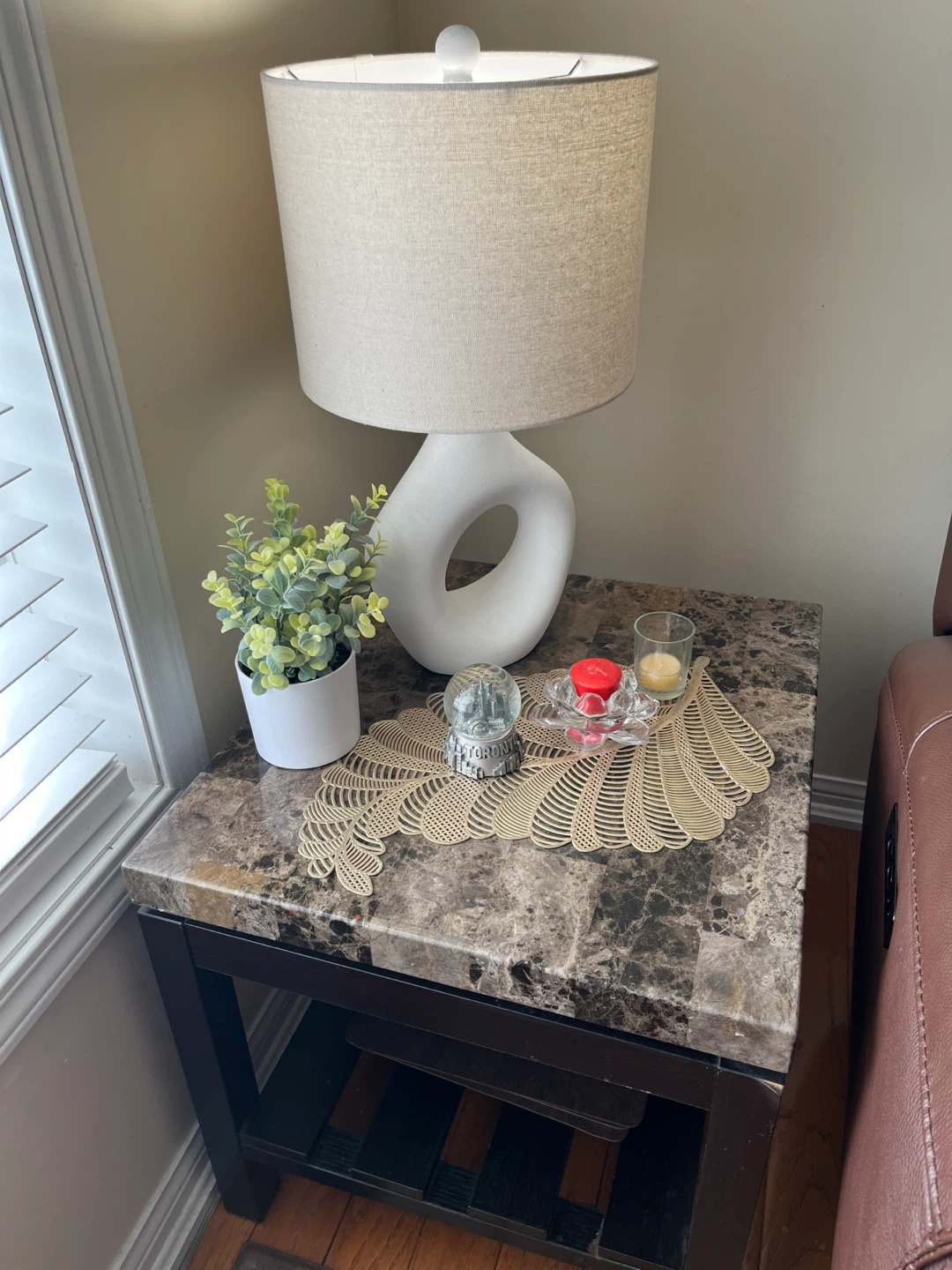 Marble Texture Coffee Table - photo 3