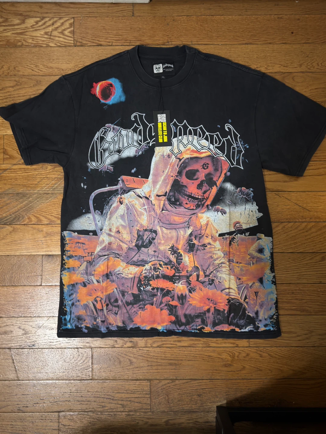 GodSpeed Astronaut Tee Sizes L and XL