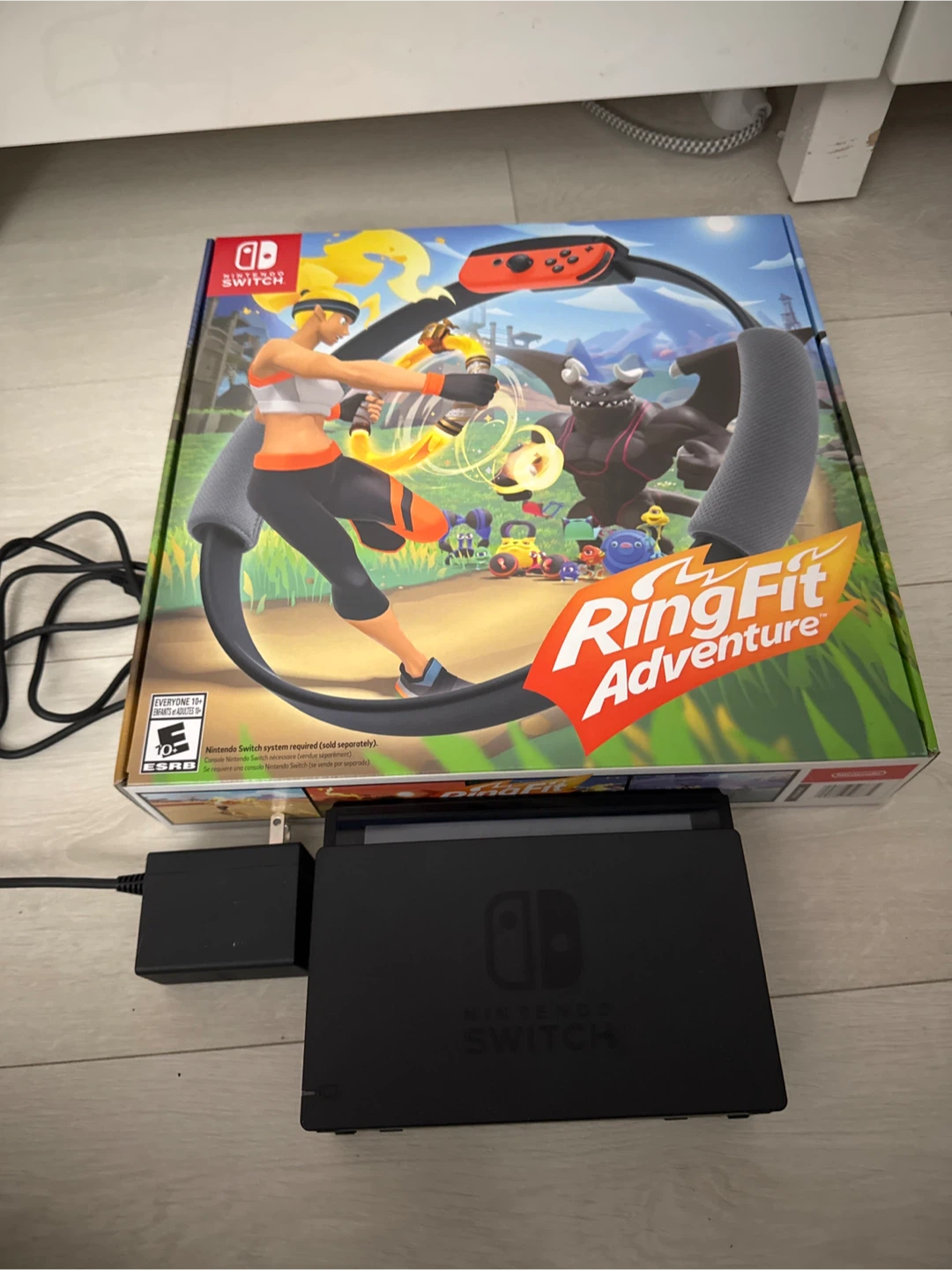 Nintendo Switch + Ring Fit Adventure Game - photo 4