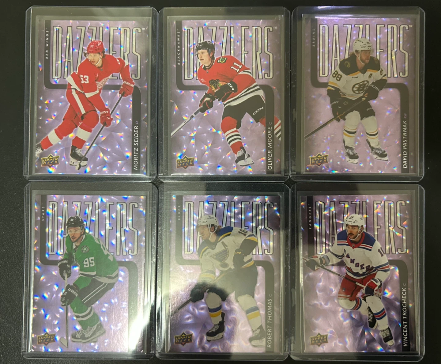 Dazzler hockey cards