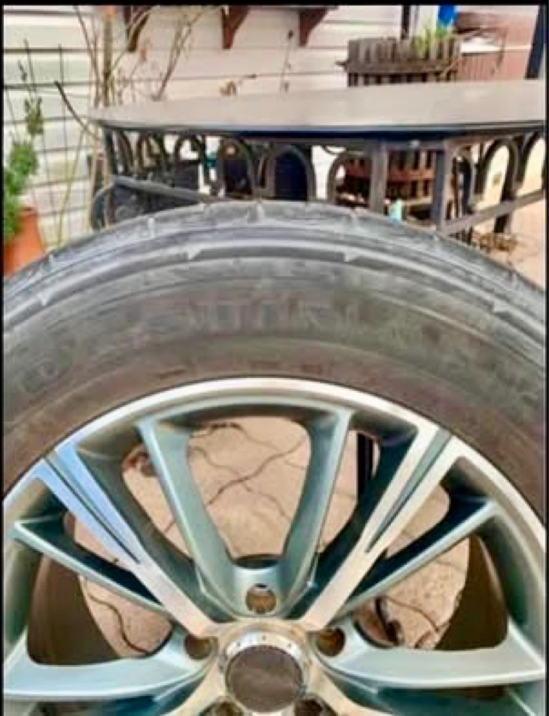 Set of 4 Alloy Wheels with Tires - photo 5