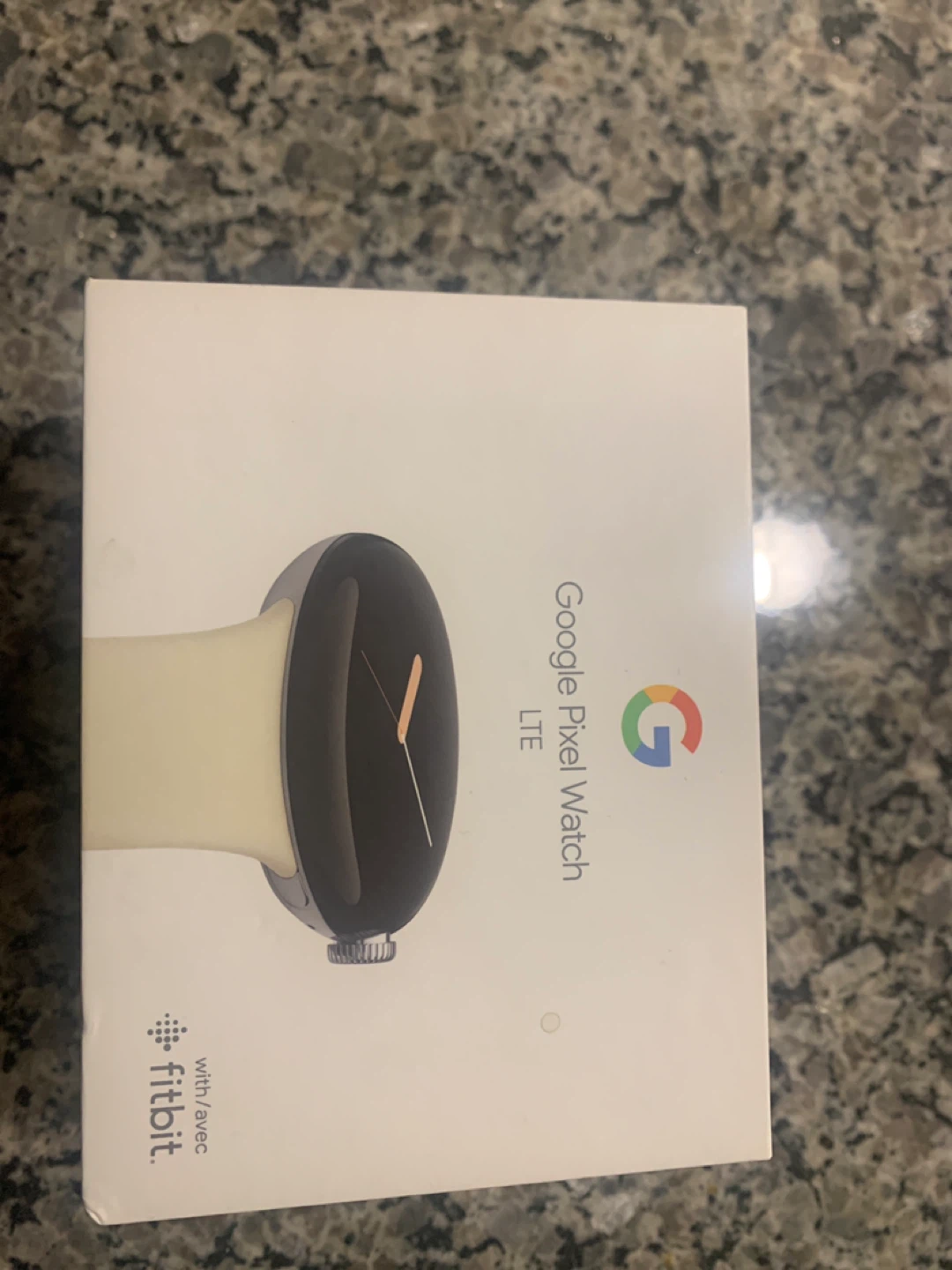 Google Pixel Watch LTE Smartwatch White Band