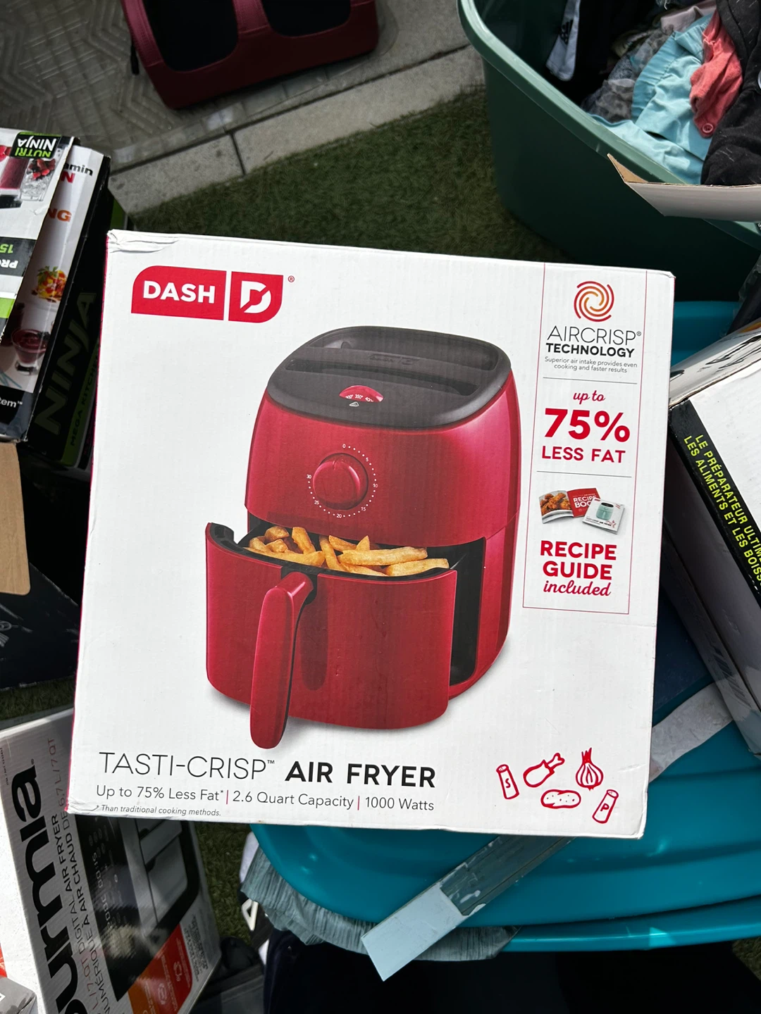 Dash Tasti-Crisp Air Fryer - Red