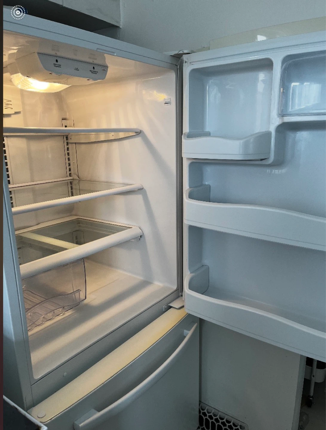 GE Bottom Freezer Fridge - photo 2