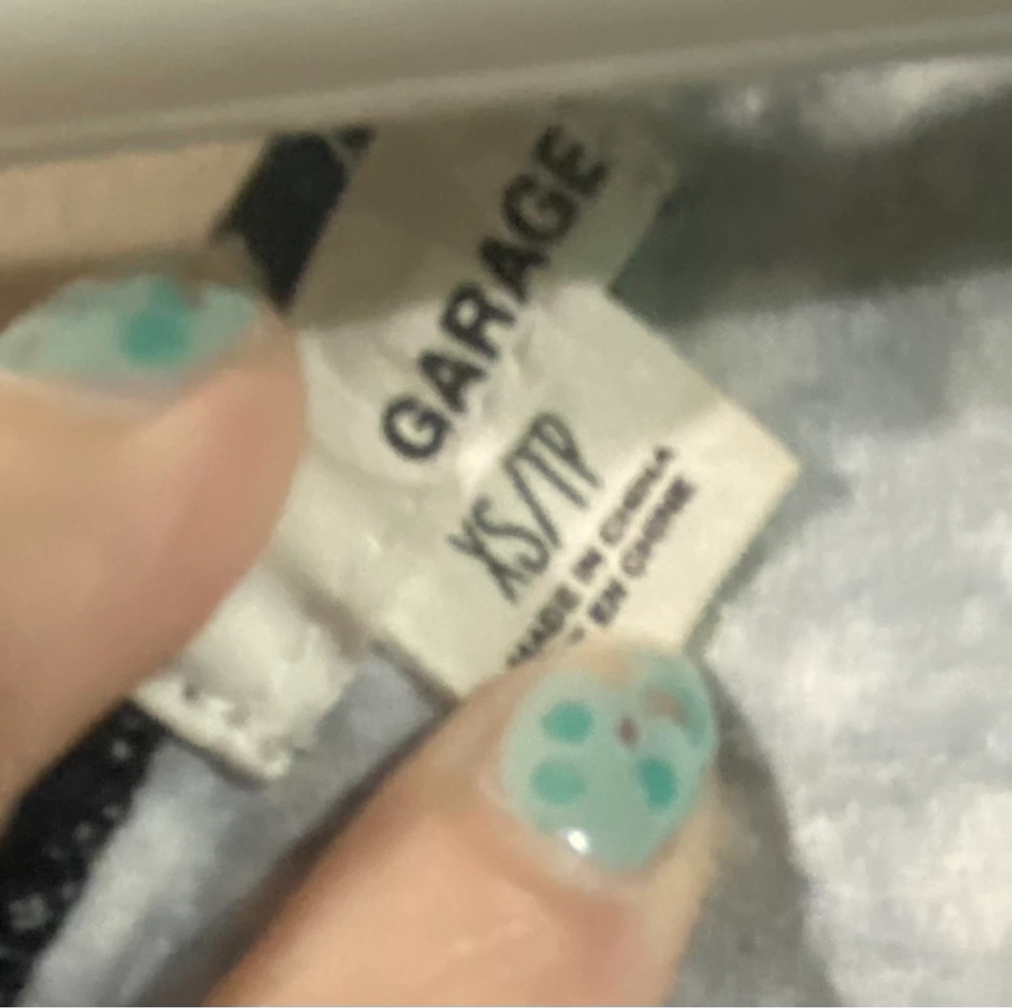 Garage Navy Floral Cutout Dress XS - photo 3