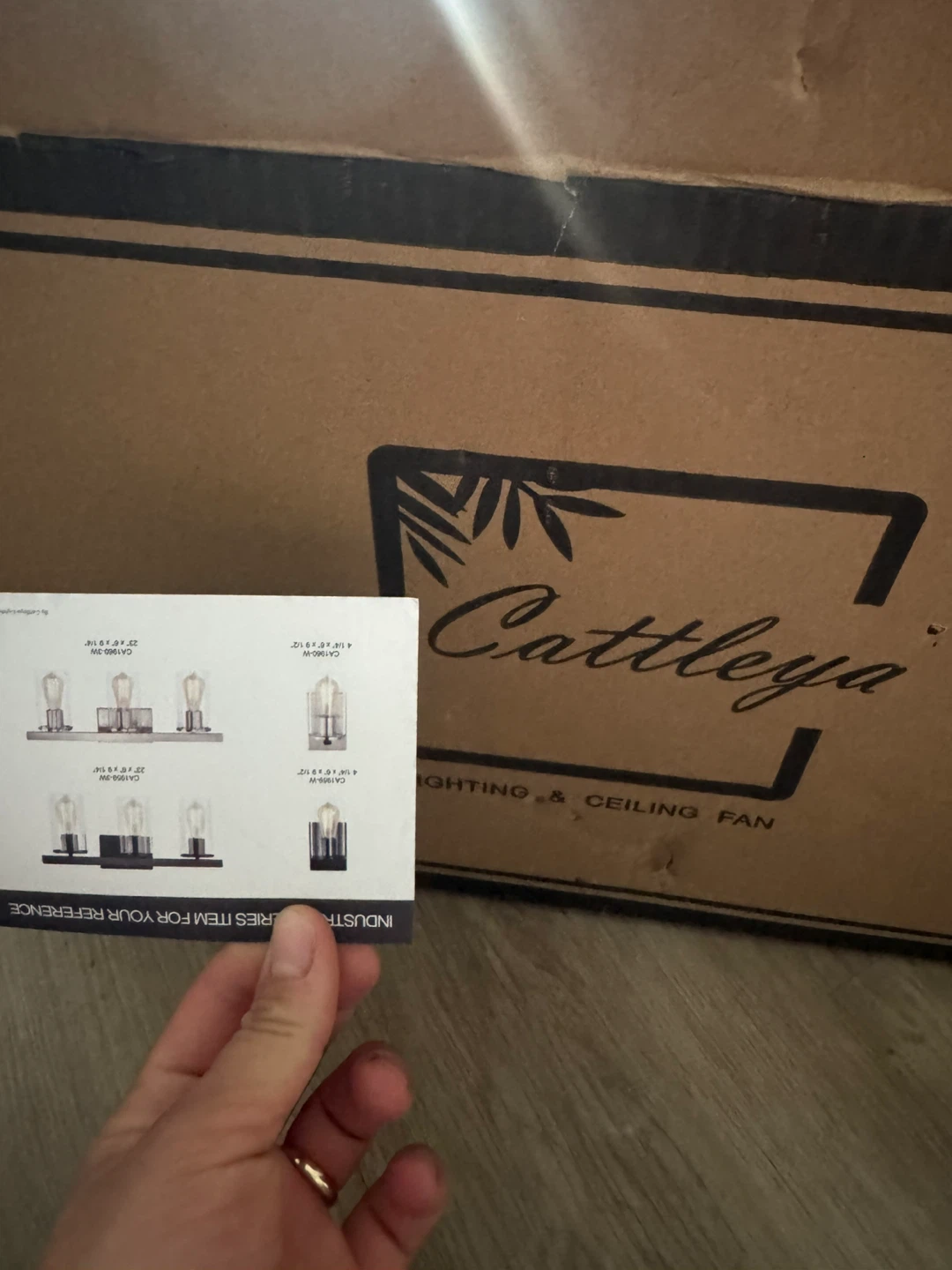 Cattleya 3-Light Vanity Light Fixture - photo 4