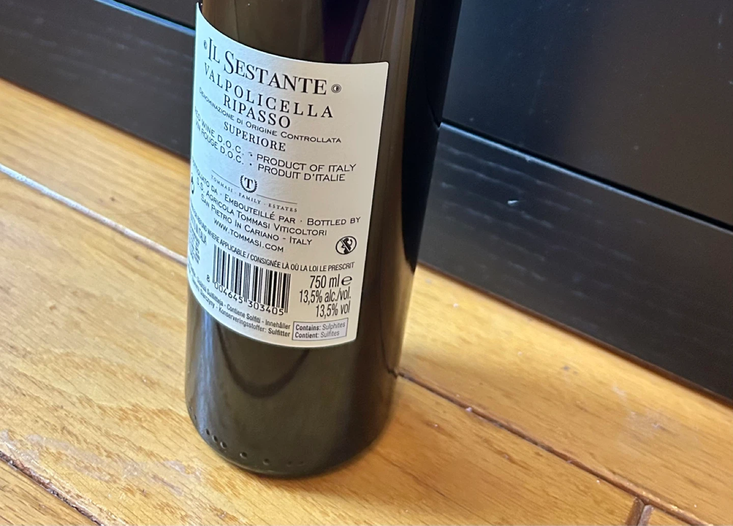 Tommasi Il Sestante Valpolicella Ripasso Superiore 2022 - photo 2