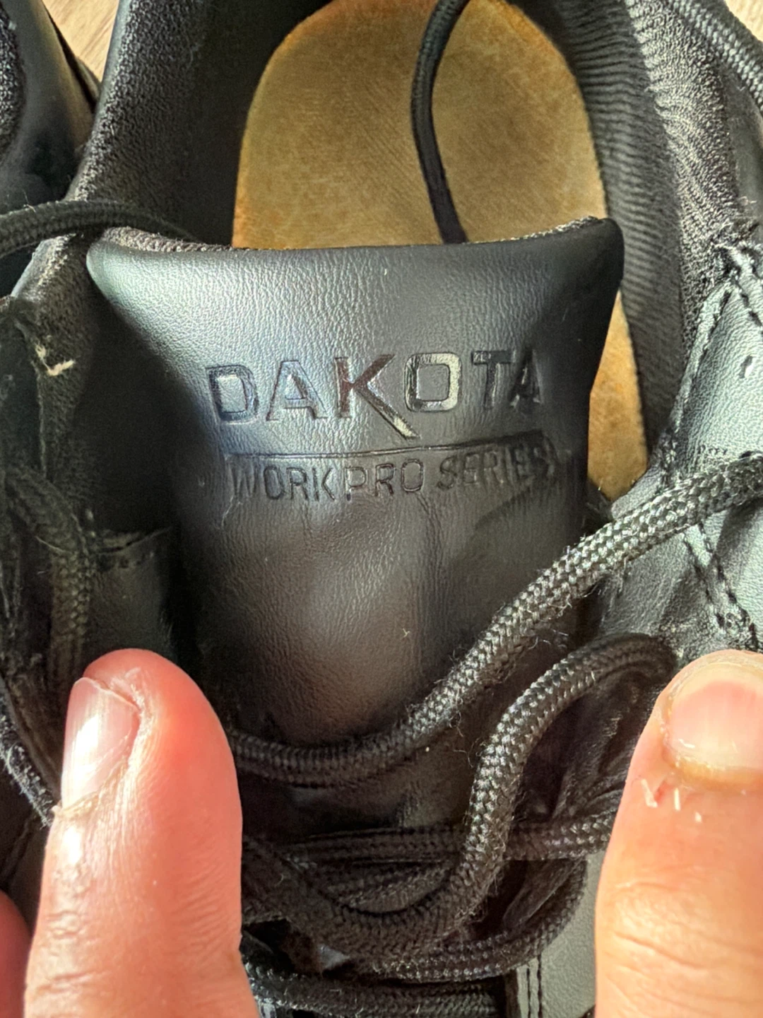 Tarantula Dakota Work Pro Series Black Safety Steel Toe Shoes - photo 4