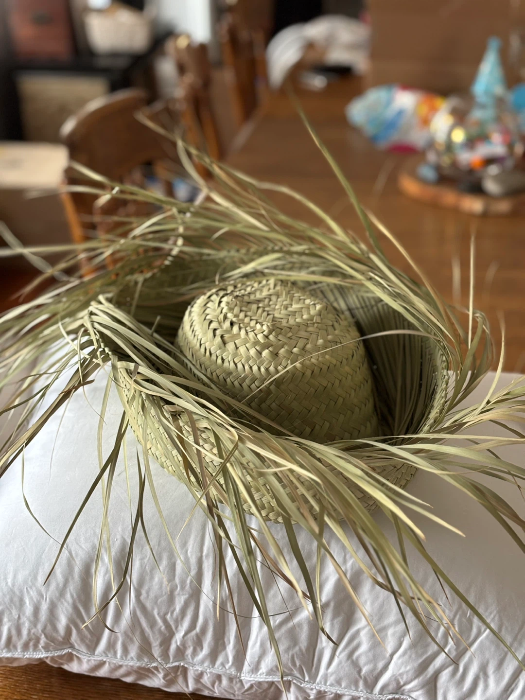Woven Palm Leaf Hat - photo 3