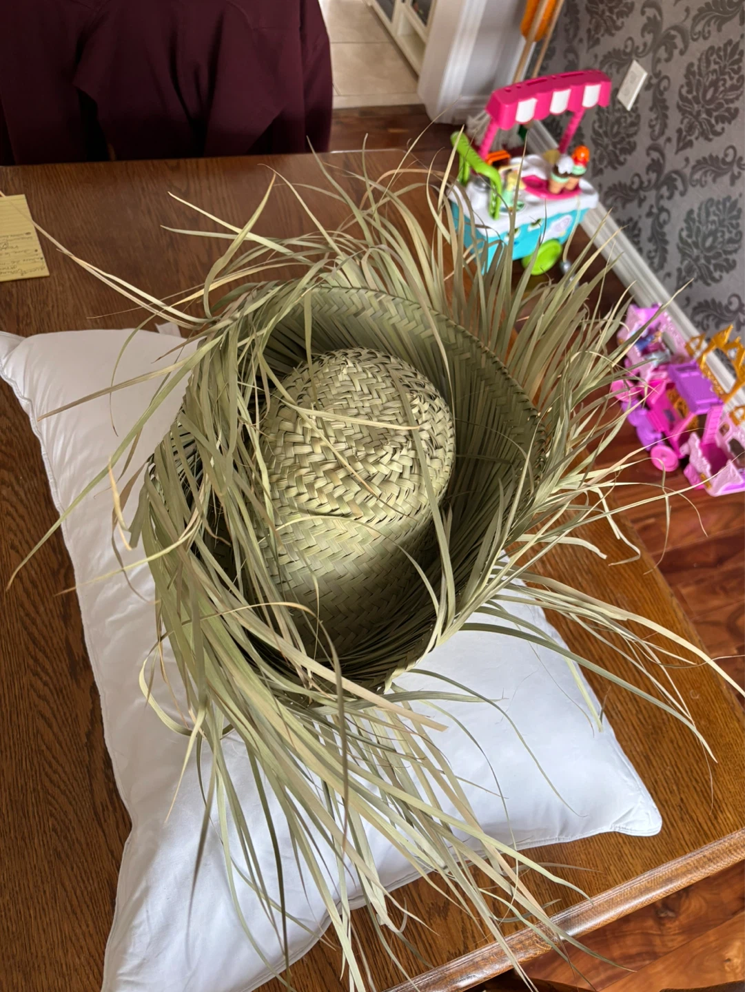 Woven Palm Leaf Hat - photo 2