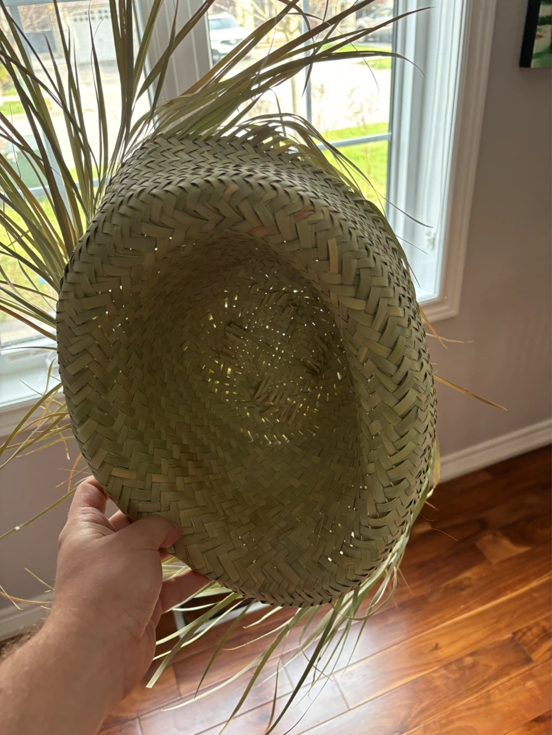 Woven Palm Leaf Hat - photo 4