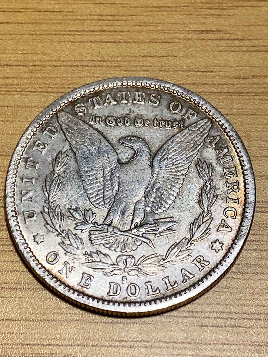 1886 Morgan Silver Dollar Coin - photo 2