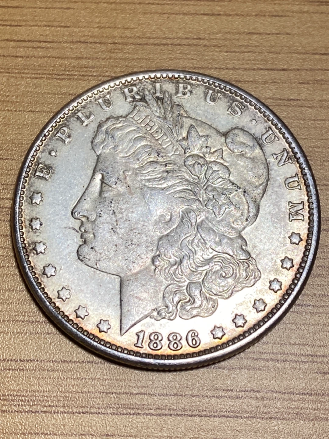 1886 Morgan Silver Dollar Coin