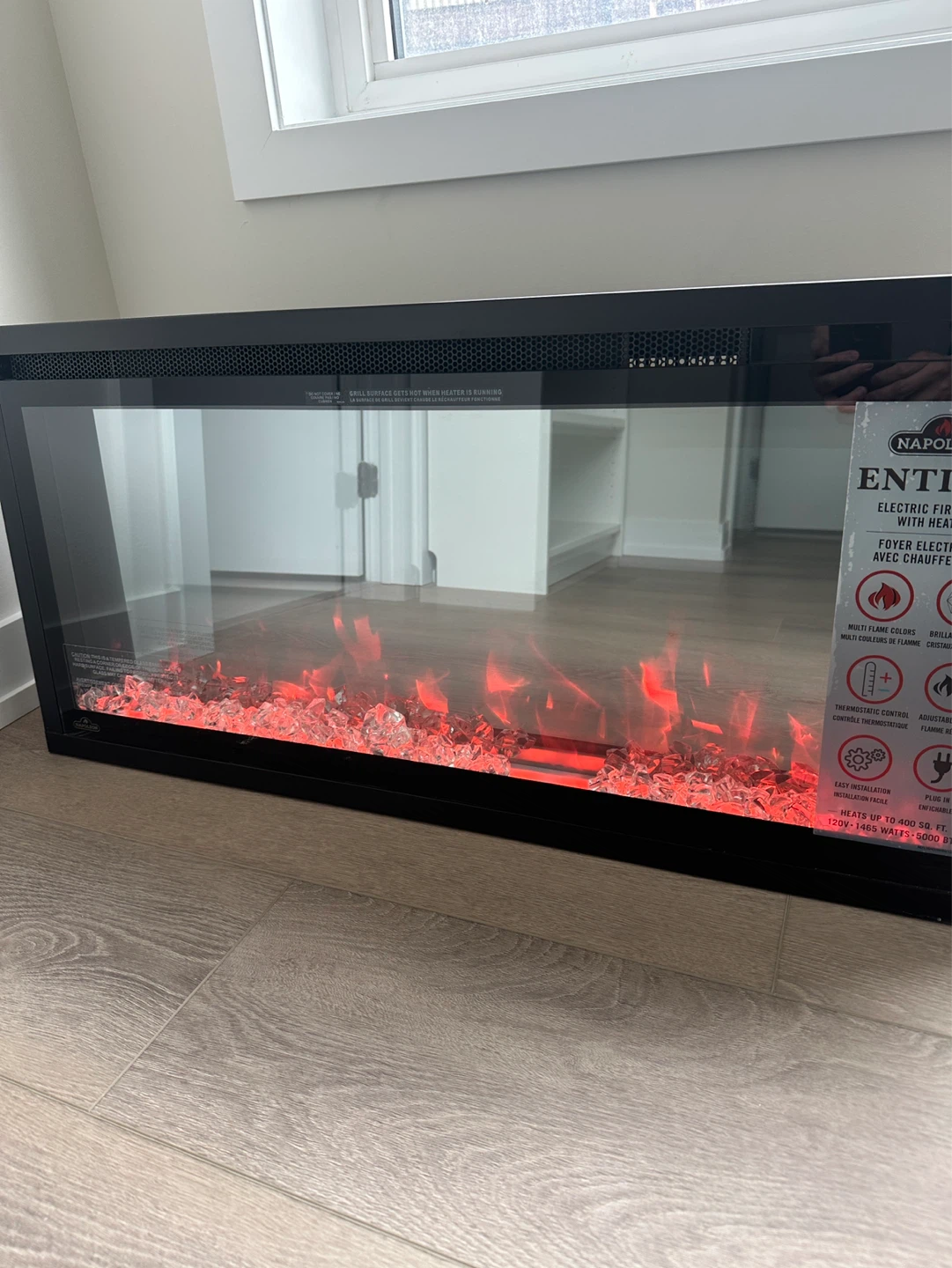 Napoleon Entice Electric Fireplace - photo 2