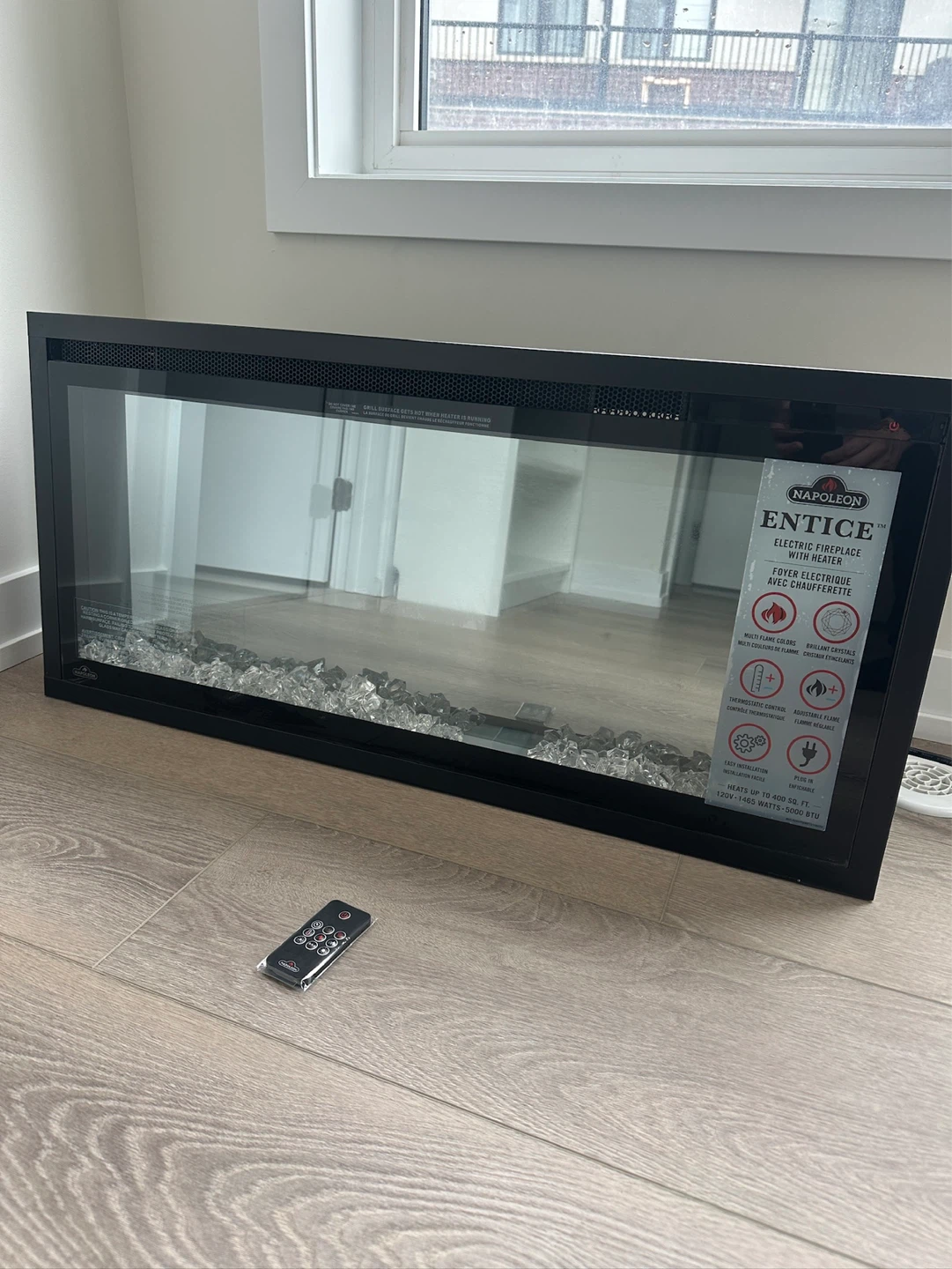 Napoleon Entice Electric Fireplace