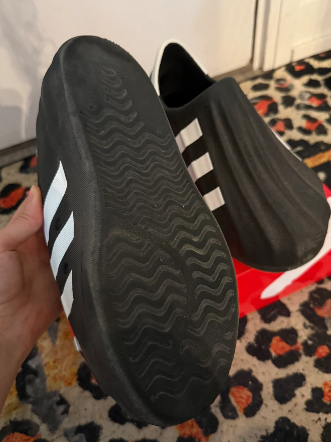 Adidas Adilette 22 Slides Black White - photo 3