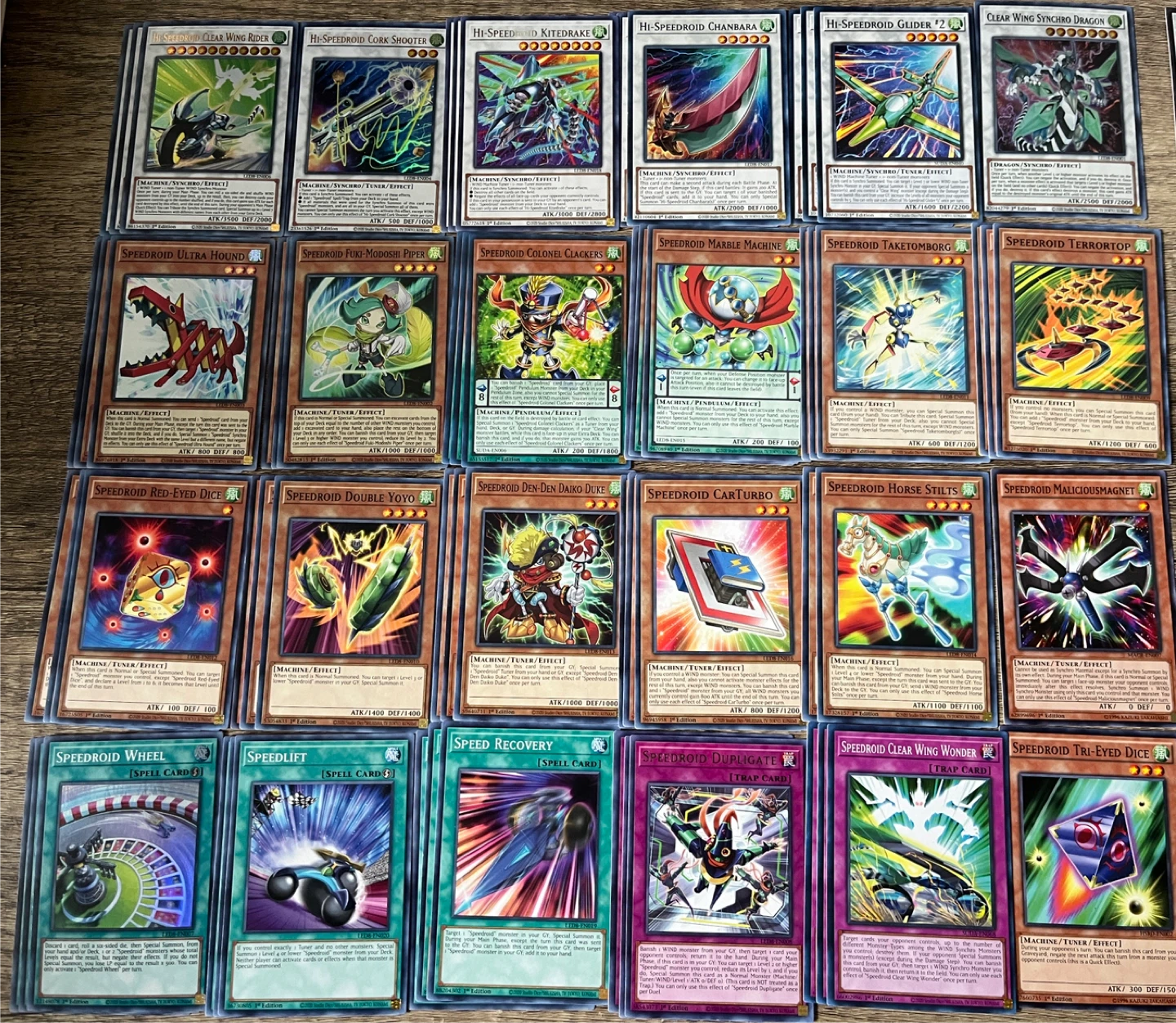 Yugioh - Yummy, Stardust/Synchron, Blackwing, Speedroid Cards - photo 2