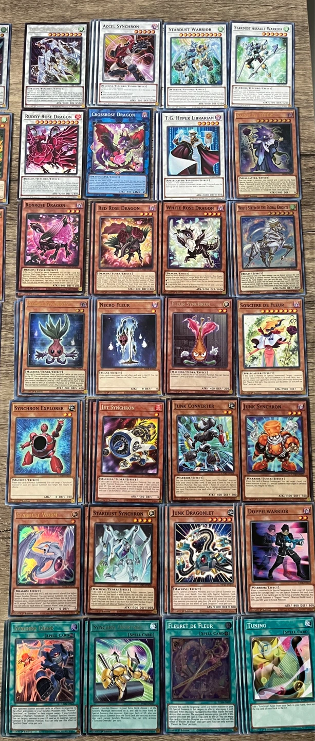 Yugioh - Yummy, Stardust/Synchron, Blackwing, Speedroid Cards - photo 3