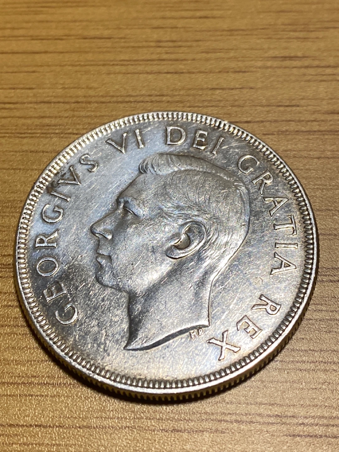 1951 Canada Silver Dollar Coin - photo 2