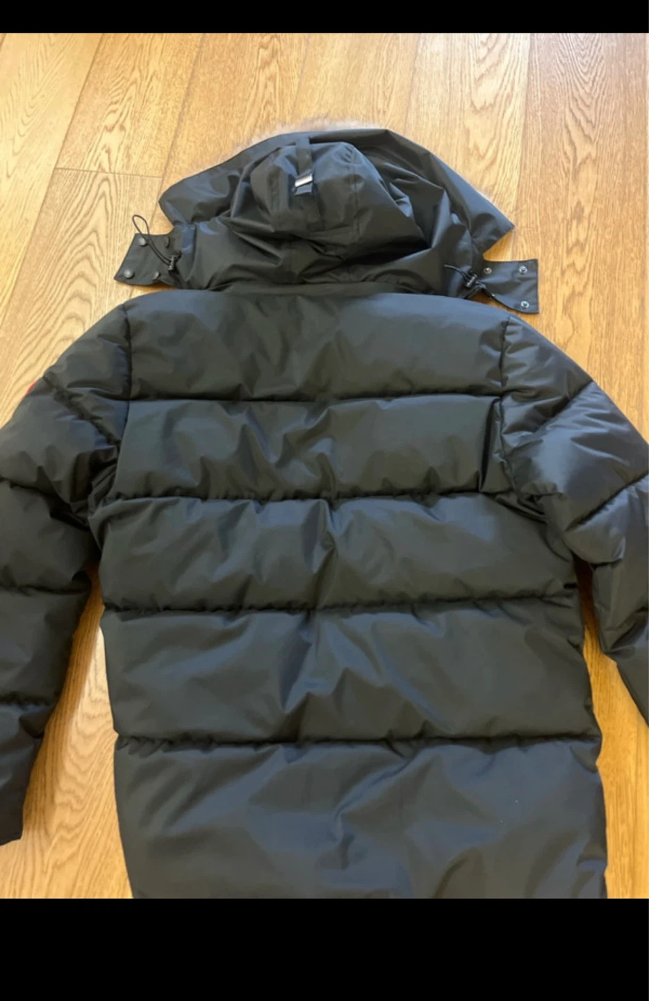Canada Goose Black Puffer Jacket with Fur Hood - photo 2